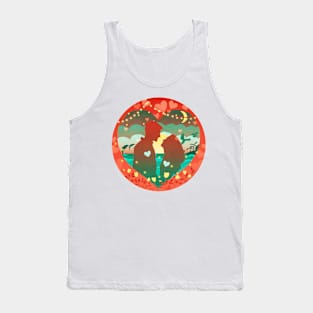 Romantic ccouple, Valentines day love Tank Top